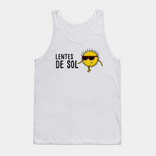 Lentes de Sol - Spanish Puns Collection Tank Top